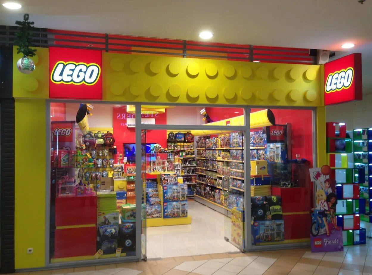 Лего магазин игрушек
