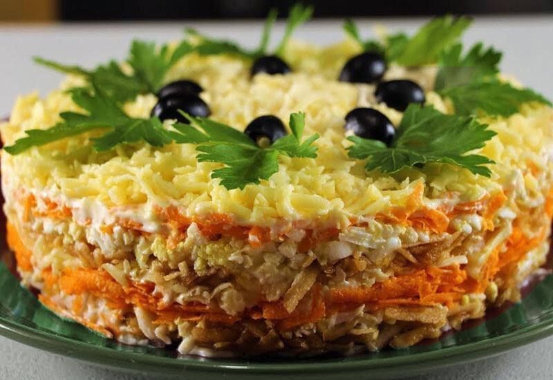 Смотреть Вкусные Салаты Рецепты