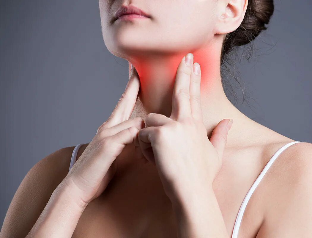 Щитовидная железа в горле