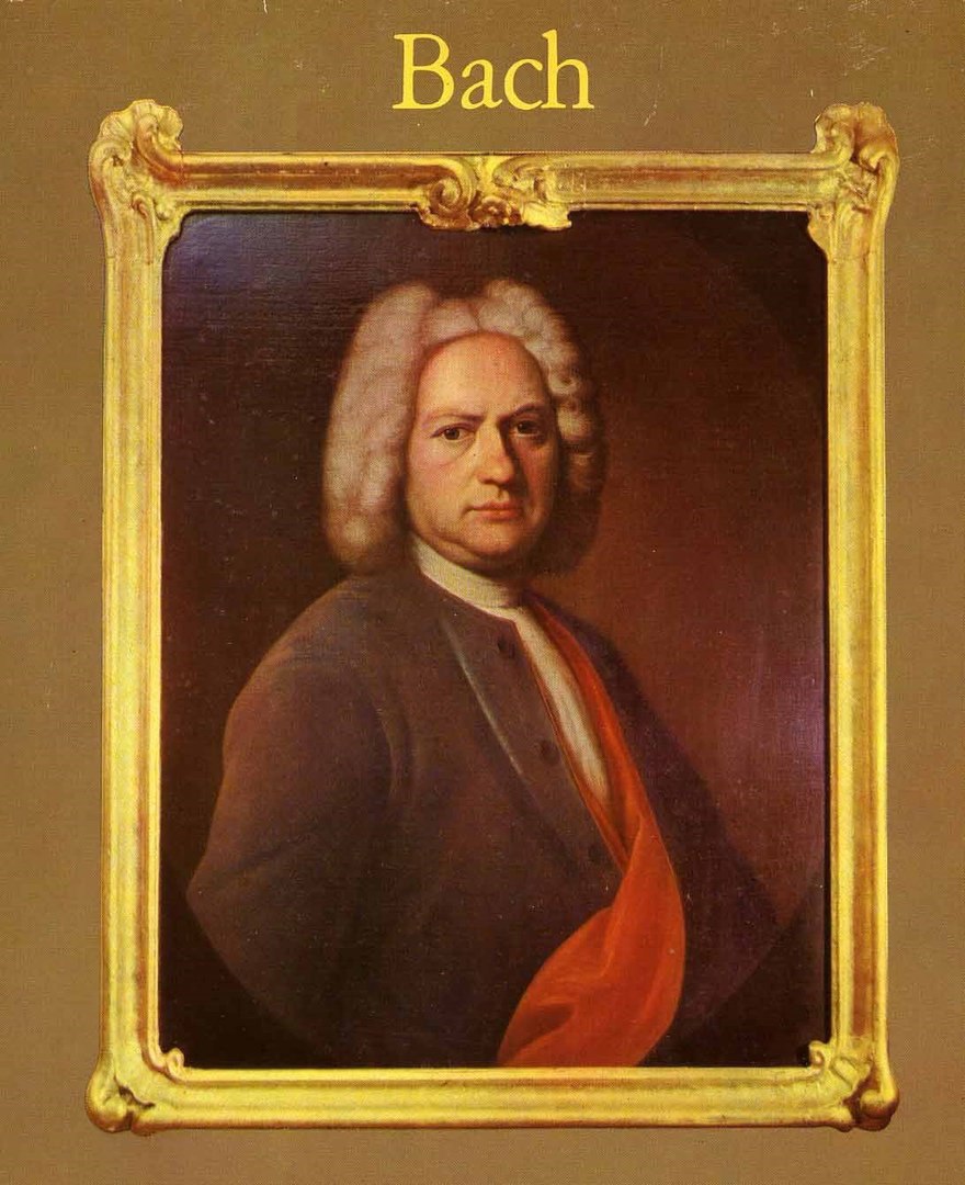 Иоганн Себастьян Бах портрет