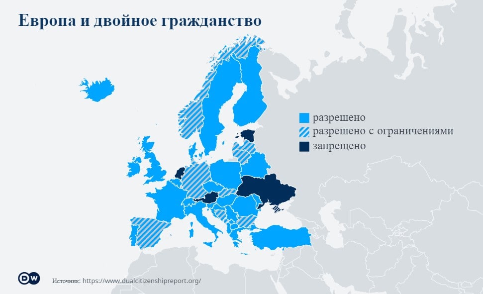 В каких европейских странах запрещено