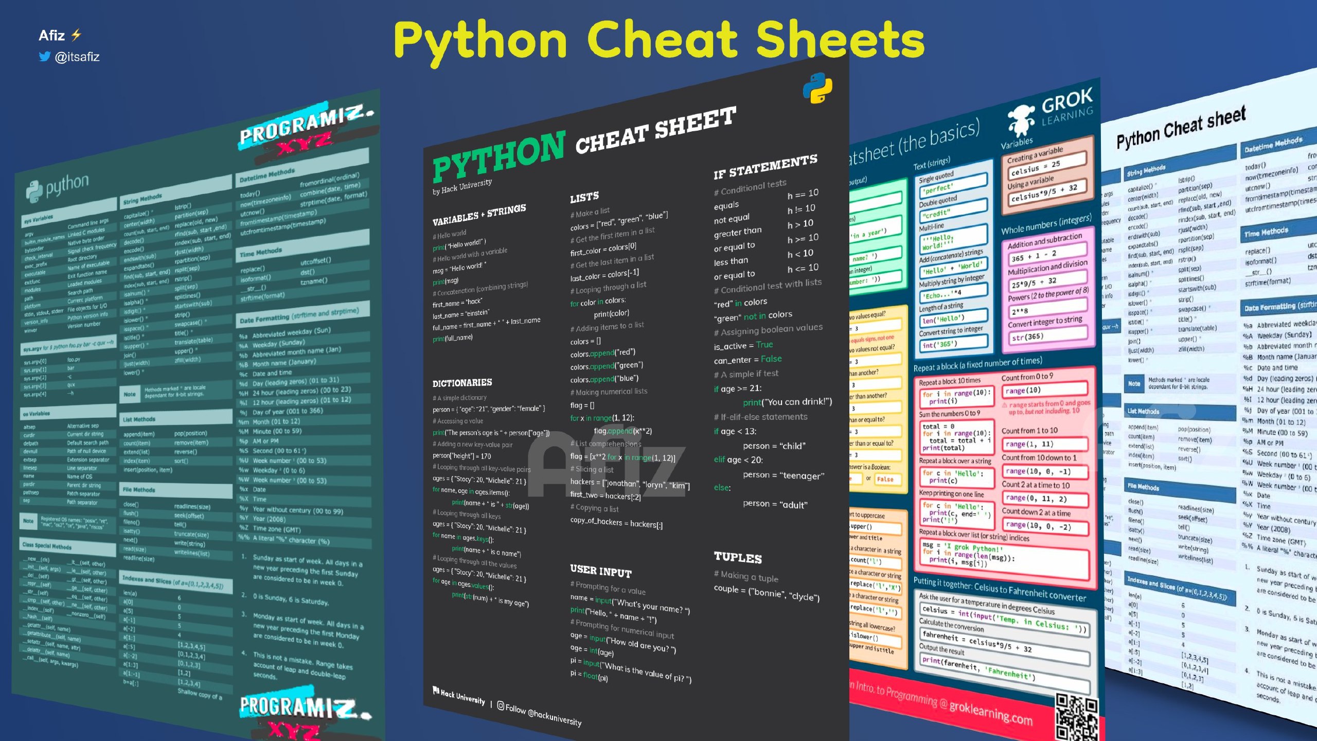 Python cheat