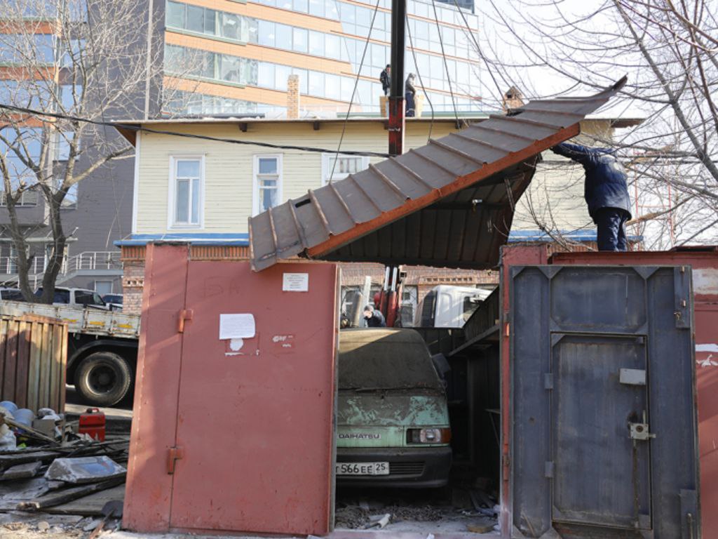 Снос гаражей в москве