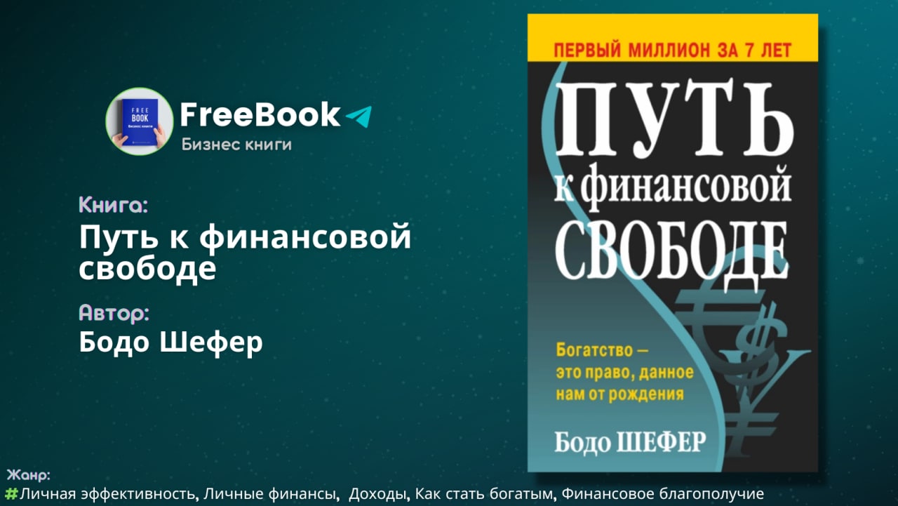 Путь к финансовой свободе шефер