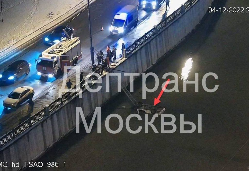 Упал в москву реку