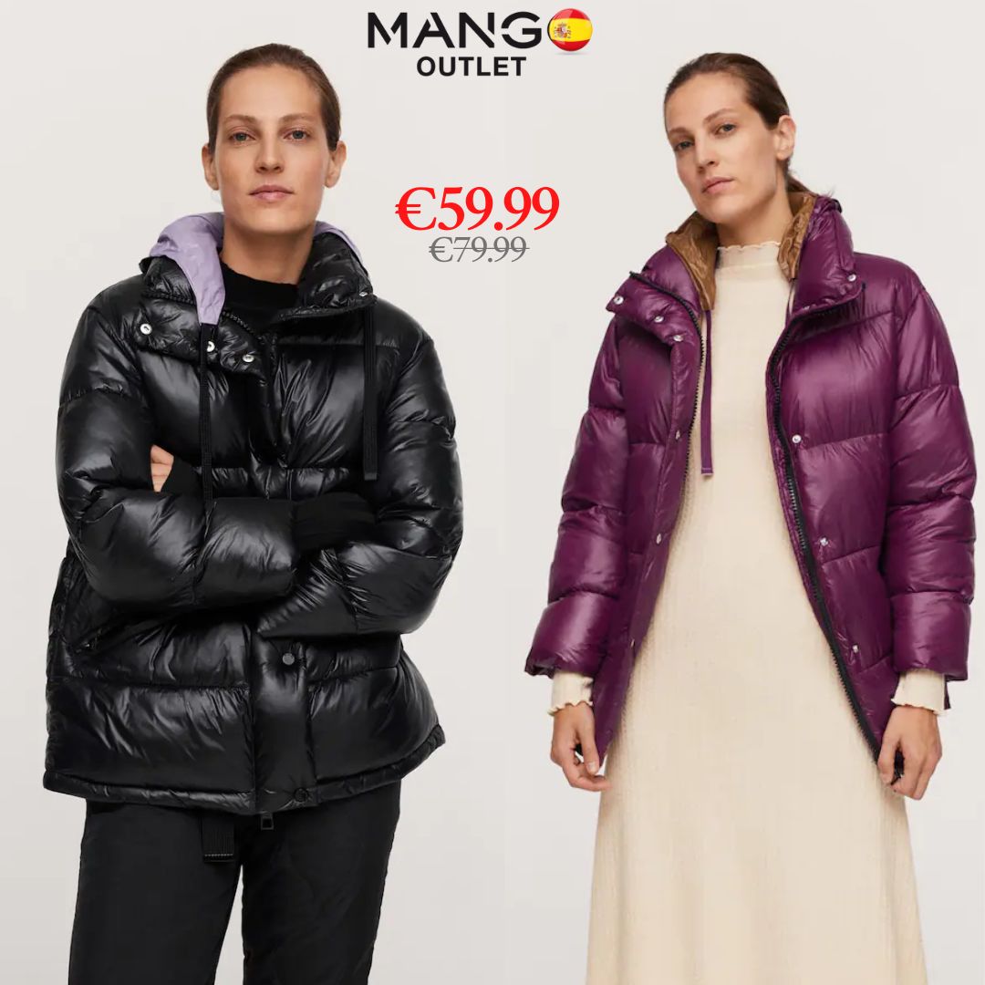 € 59.99 куртка. https://www.mangooutlet.com/es/mujer/abrigos-anoraks/anorak...