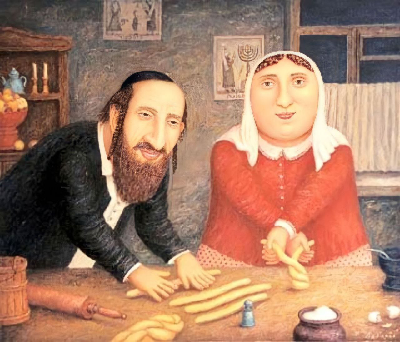 Владимир Любаров картины еврейское счастье