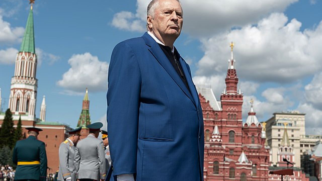 Владимир Жириновский на красной площади