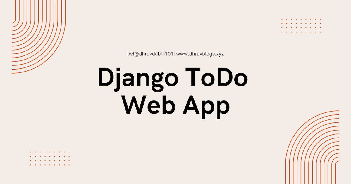 Новый проект django