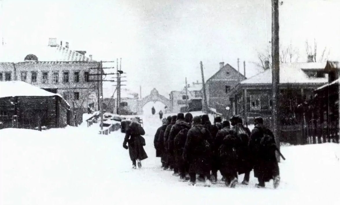 Город Клин 1941